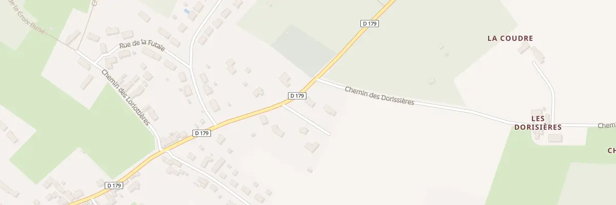 Plan du 1 Rue de la Croix Buisée à Sillé-le-Philippe