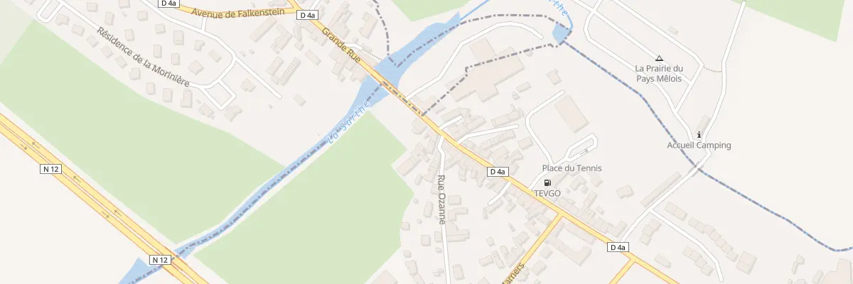 Plan du 3 Rte de Paris à Saint-Julien-sur-Sarthe