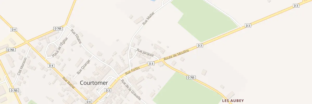 Plan du 6 Rue Jacquot à Courtomer
