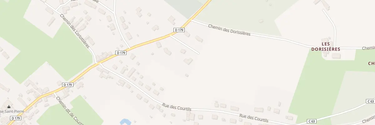 Plan du 6 Rue de la Croix Buisée à Sillé-le-Philippe