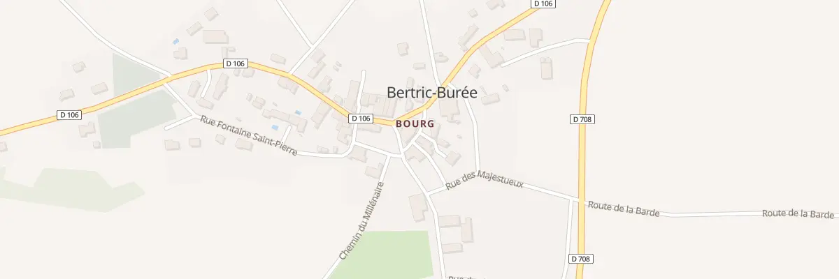 Plan du 36 Le Bourg à Bertric-Burée