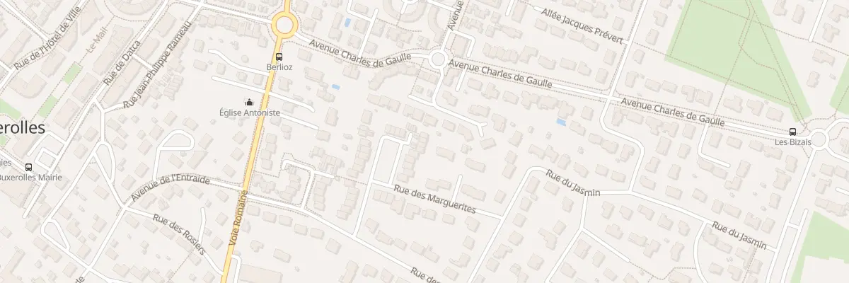 Plan du 39 Rue des Marguerites à Buxerolles