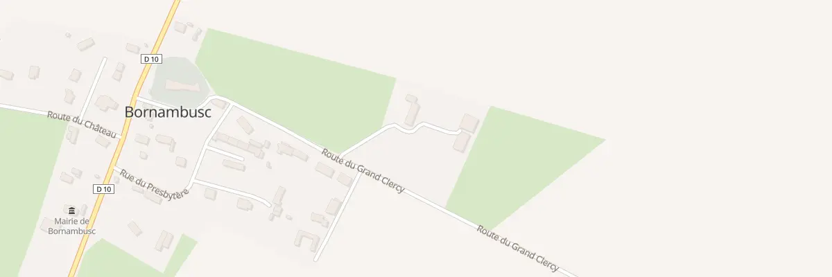 Plan du 249 Rte du Grand Clercy à Bornambusc