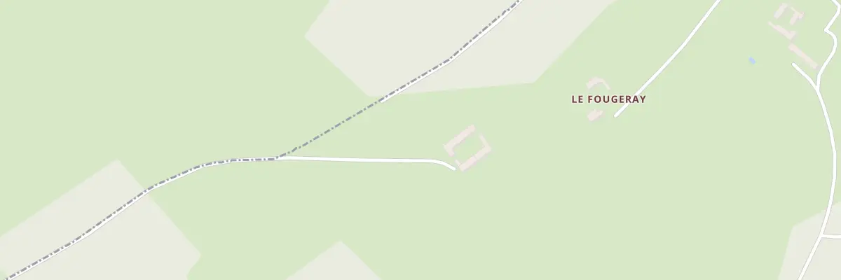 Plan du 3 Le Fougeray à Braye-sous-Faye