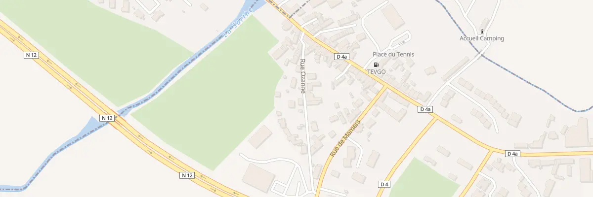 Plan du 9 Rue Ozanne à Saint-Julien-sur-Sarthe