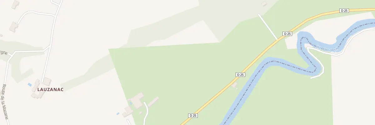 Plan du 96 Rte de la Sauvetat du Dropt à Eymet