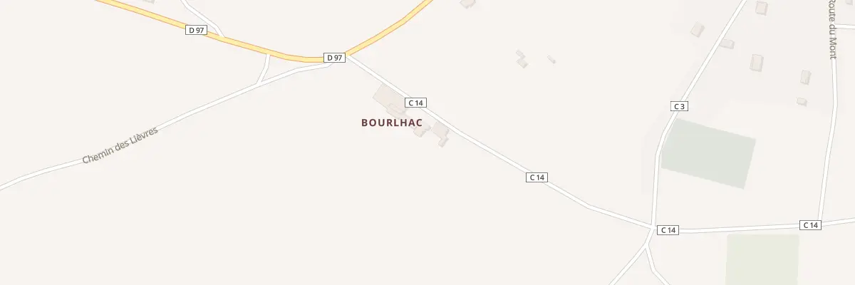 Plan du 1321 Rte de l’Ancien Vignoble à Verteillac