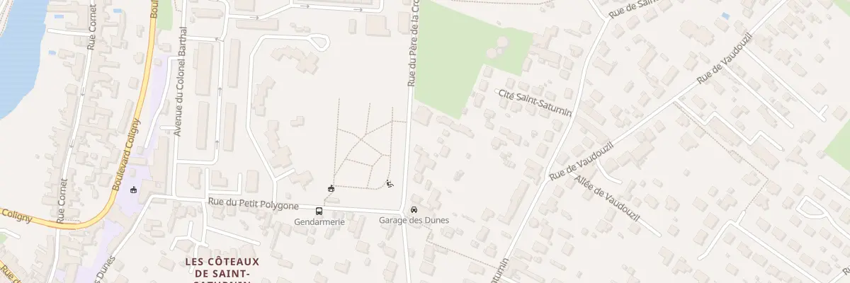 Plan du 57T Rue du Père de la Croix à Poitiers