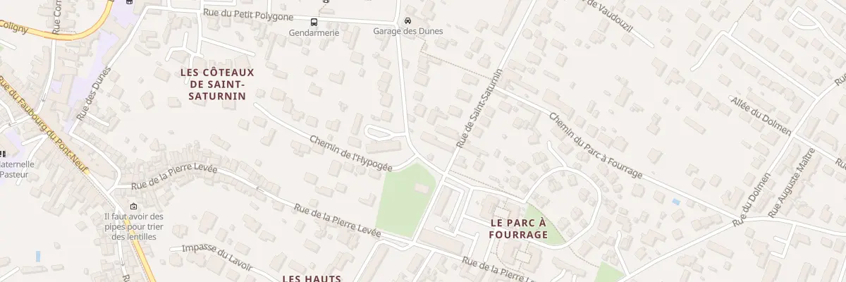 Plan du 97 Rue du Père de la Croix à Poitiers