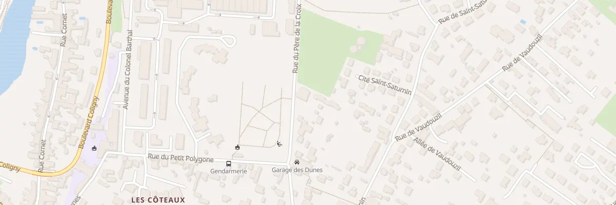 Plan du 57 Rue du Père de la Croix à Poitiers