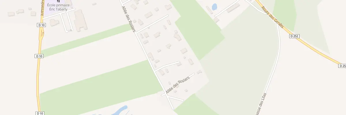 Plan du 477 All des Rosiers à Manneville-la-Goupil