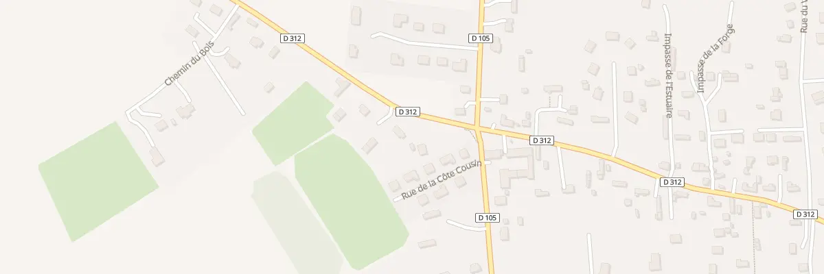 Plan du 1 Imp du Marollet à Berville-sur-Mer