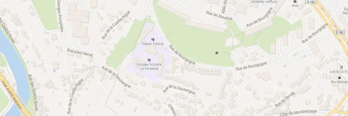 Plan du 2 All de la Cerisaie à Poitiers