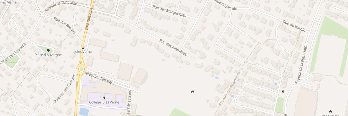 Plan du 26 Rue des Pierrières à Buxerolles