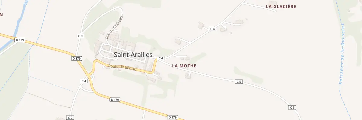 Plan du 5082 La Mothe à Saint-Arailles