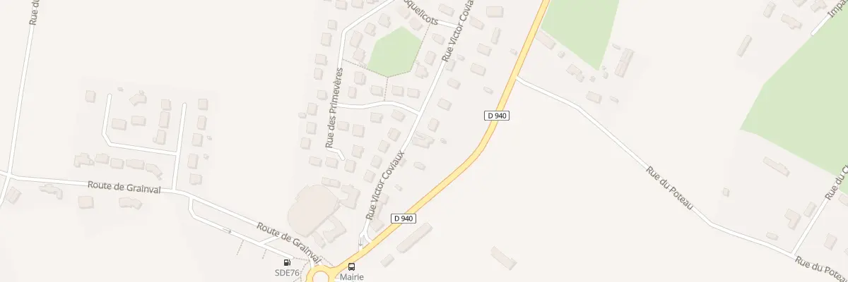 Plan du 6 Rue Victor Coviaux à Saint-Léonard