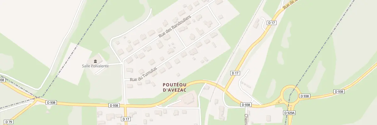 Plan du 14 Rue des Tumulus à Avezac-Prat-Lahitte