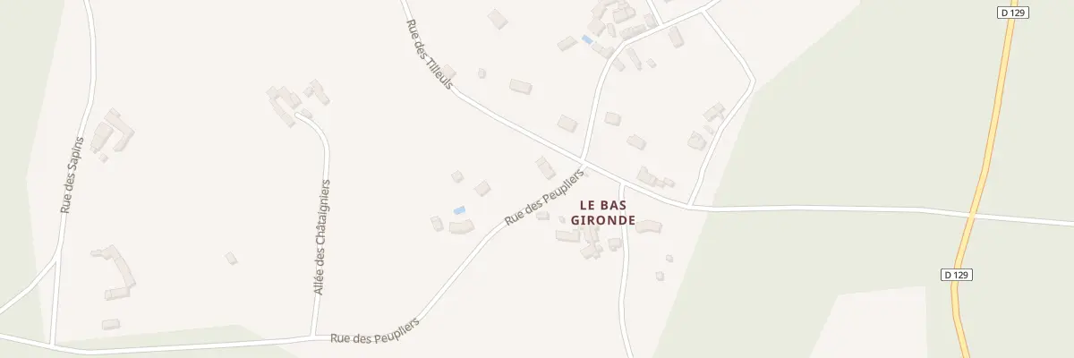 Plan du 16 Rue des Tilleuls à Saint-Genest-d’Ambière