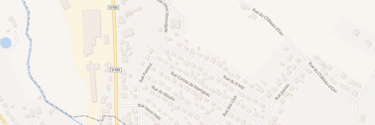Plan du 8 Rue du Huit Mai à Saint-Pardoux-Isaac