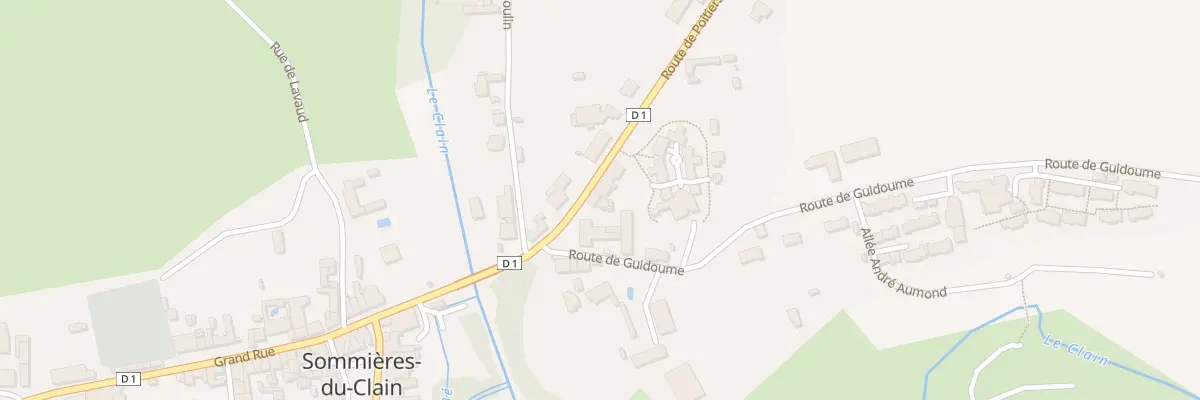 Plan du 2 Rte de Poitiers à Sommières-du-Clain