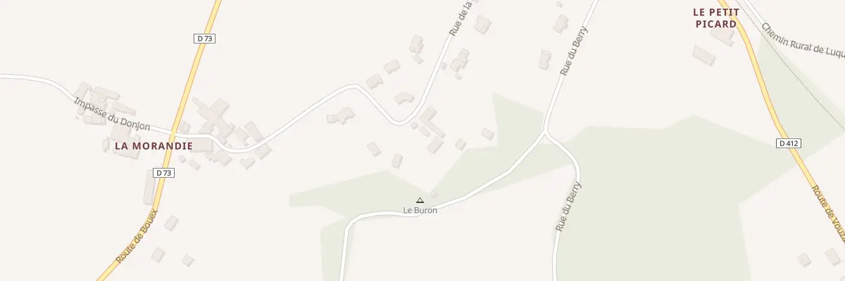 Plan du 13 Rue de la Courtine à Chazelles