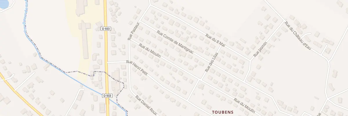 Plan du 13 Rue du Moulin à Saint-Pardoux-Isaac