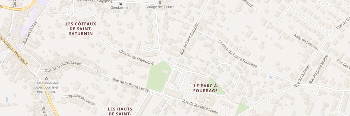 Plan du 103 Rue du Père de la Croix à Poitiers