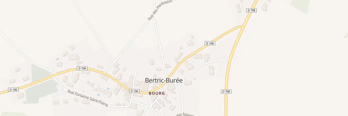 Plan du 27 Le Bourg à Bertric-Burée