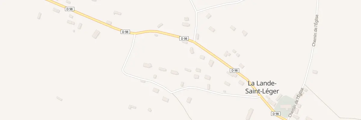 Plan du 645 Rte de la Libération à La Lande-Saint-Léger