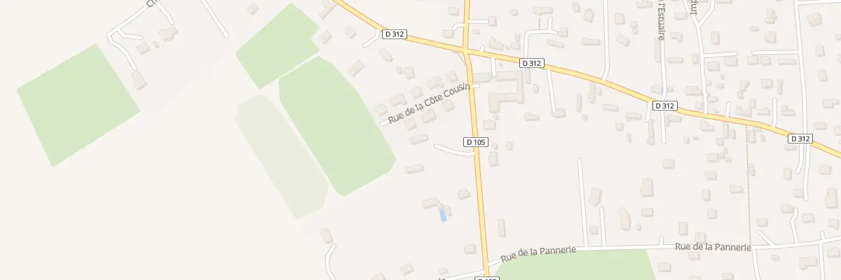 Plan du 3 Rue de la Cote Cousin à Berville-sur-Mer