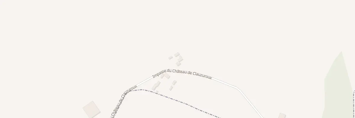 Plan du 619 Imp du Château de Clauzuroux à Champagne-et-Fontaine