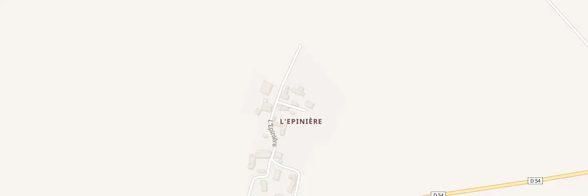 Plan du 17 L’Epinière à Couesmes