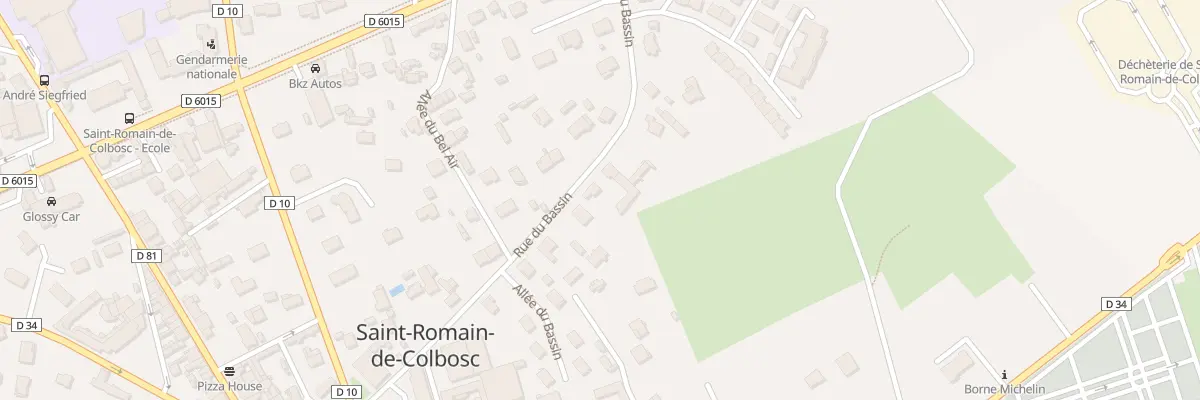 Plan du 24 Rue du Bassin à Saint-Romain-de-Colbosc