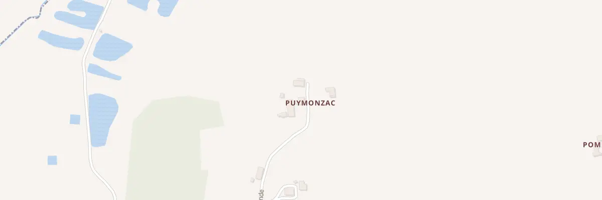 Plan du 733 Rte de la Bonde à Verteillac