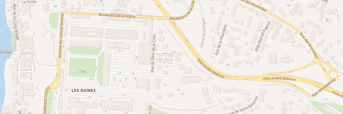 Plan du 15 Rue du Père de la Croix à Poitiers