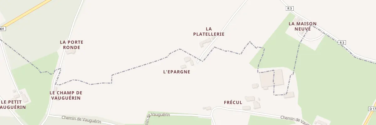 Plan du 5031 L’Epargne à Sillé-le-Philippe