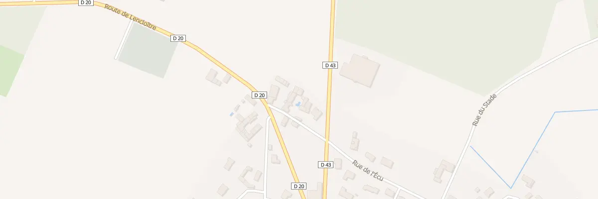 Plan du 3 Rte de Scorbé à Ouzilly