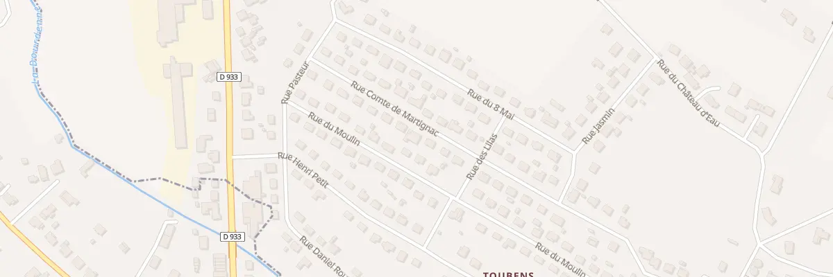 Plan du 16 Rue Comte de Martignac à Saint-Pardoux-Isaac
