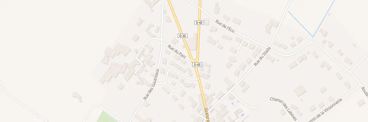 Plan du 5 Rue du Parc à Ouzilly