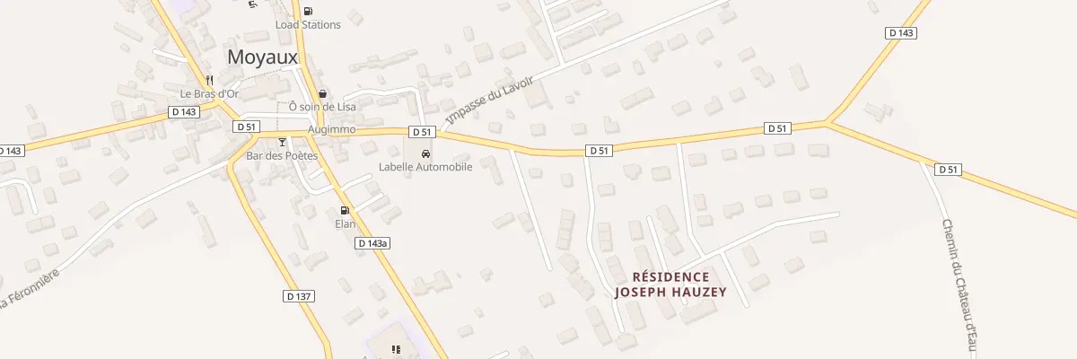 Plan du 5460 Rue Ph. Charles Dubreuil à Moyaux