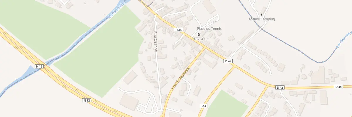 Plan du 9 Rte de Mamers à Saint-Julien-sur-Sarthe