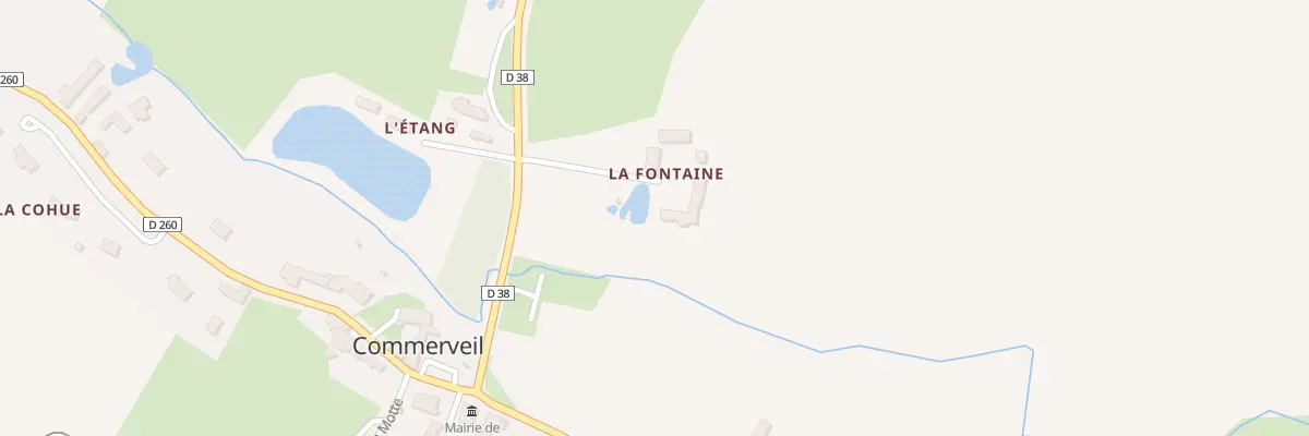 Plan du 5028 La Fontaine à Commerveil