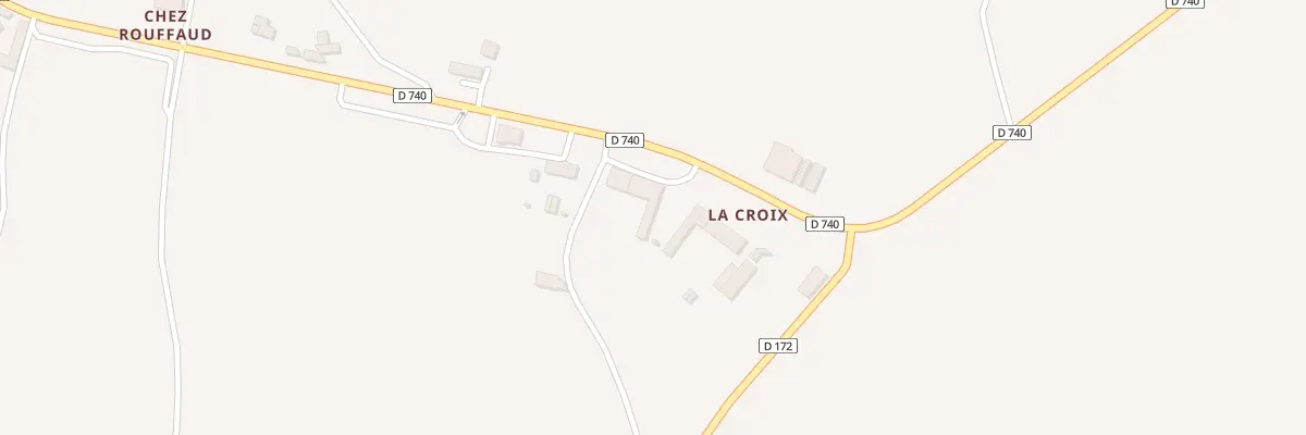 Plan du 4 La Croix à Nanteuil-en-Vallée