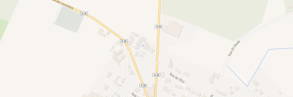 Plan du 14 Rue de l’Ecu à Ouzilly