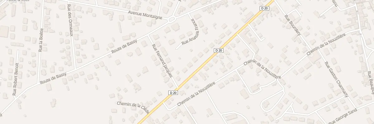 Plan du 50 Rue des Héros de la Résistance à Mussidan
