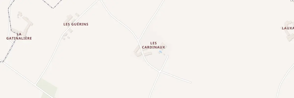 Plan du 5000 Les Cardinaux à Saint-Christophe