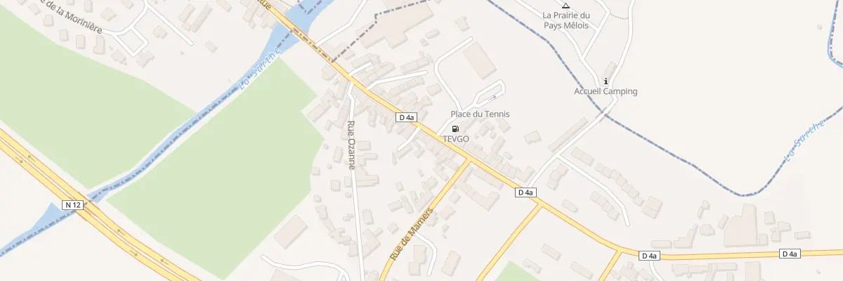 Plan du 25 Rue de Paris à Saint-Julien-sur-Sarthe