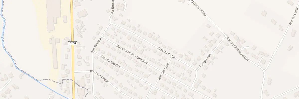 Plan du 16 Rue du Huit Mai à Saint-Pardoux-Isaac
