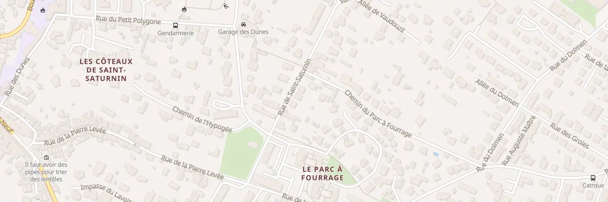 Plan du 14 Rue Saint Saturnin à Poitiers