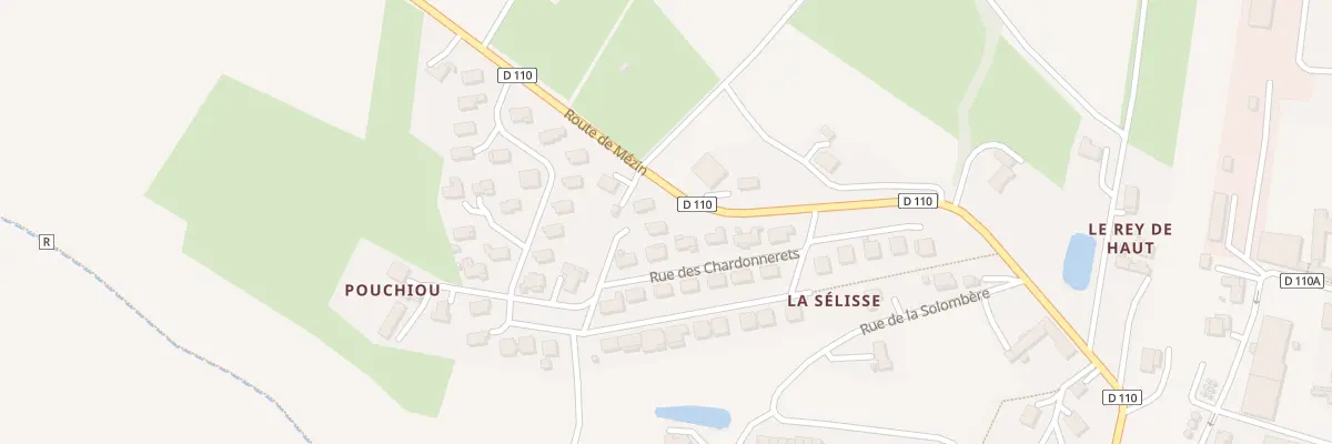 Plan du 13 Rue des Chardonnerets à Condom